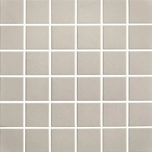 Plain Techno Ivory Matte 12" x 12" MBU22104 Centura Square Mosaic Tiles | Floors & Baths Pro's