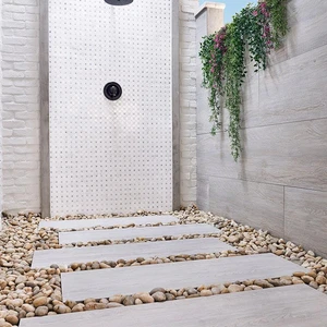 Image 4 of Bianco Dolomite White-Cool Polished 12-1/2" x 12-1/2" SMOT-BIANDOL-DOTP MSI Surfaces Square Mosaic Tiles sold at Floors & Baths Pro's
