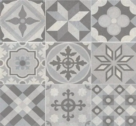 Gredos Matte 12" x 12" V-876 Mono Serra Mono Serra Square Mosaic Tiles