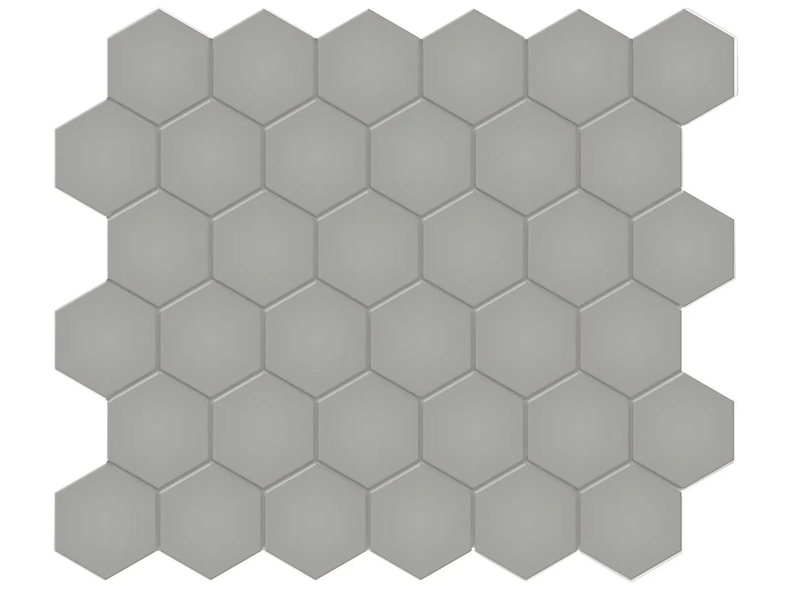 Soho Cement Chic Matte 11" x 12" 4501-0459-0 Anatolia Hexagon Mosaic Tiles