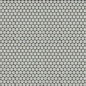 Image 4 of Penny Round White-Cool Matte 11-1/2" x 11-1/2" SMOT-PT-PENRD-BIAM MSI Surfaces Circle Mosaic Tiles sold at Floors & Baths Pro's
