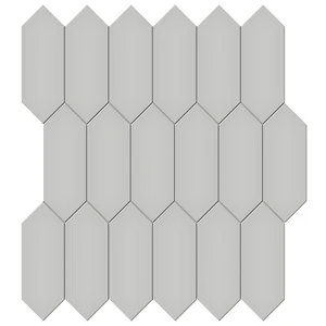 12" X 15", 18" Soho Loft Grey Matte 11" x 13" 4501-0491-0 Anatolia Hexagon Mosaic Tiles