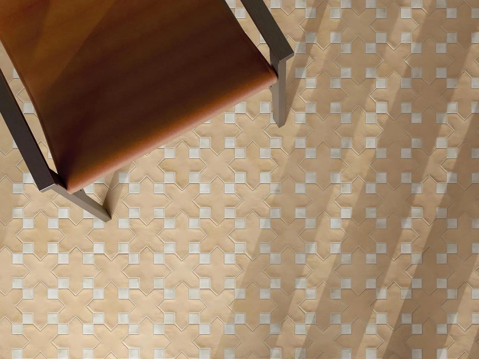 Kasbah Base Fawn Matte 5" x 5" KA28817 Centura X Mosaic Tiles