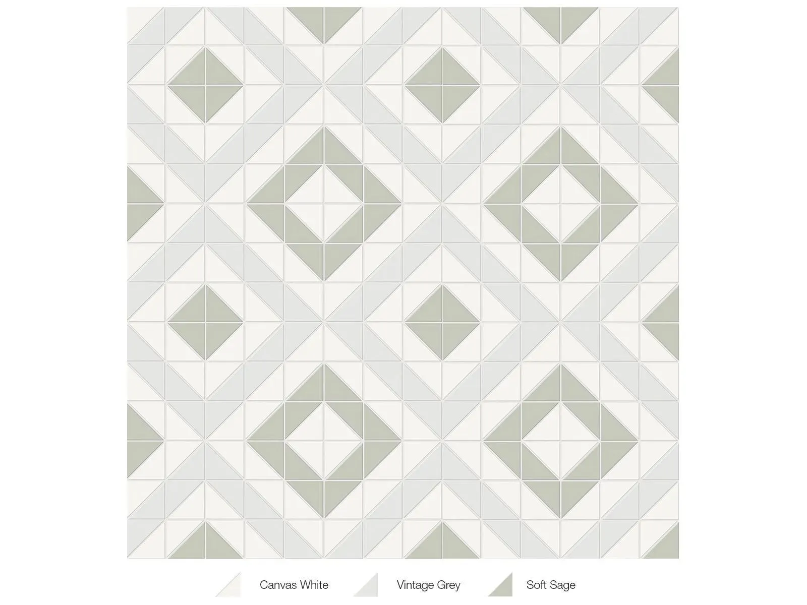 Soho Morning Blend Matte 10" x 10" 4501-0547-0 Anatolia Square Mosaic Tiles