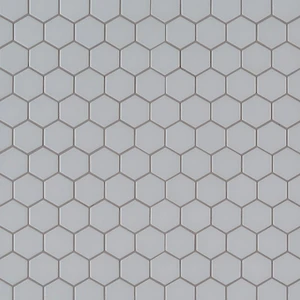 Image 2 of Retro Gray-Light Hexagon Matte 11-3/4" x 14" SMOT-PT-RETGRA-2HEX MSI Surfaces Hexagon Mosaic Tiles sold at Floors & Baths Pro's