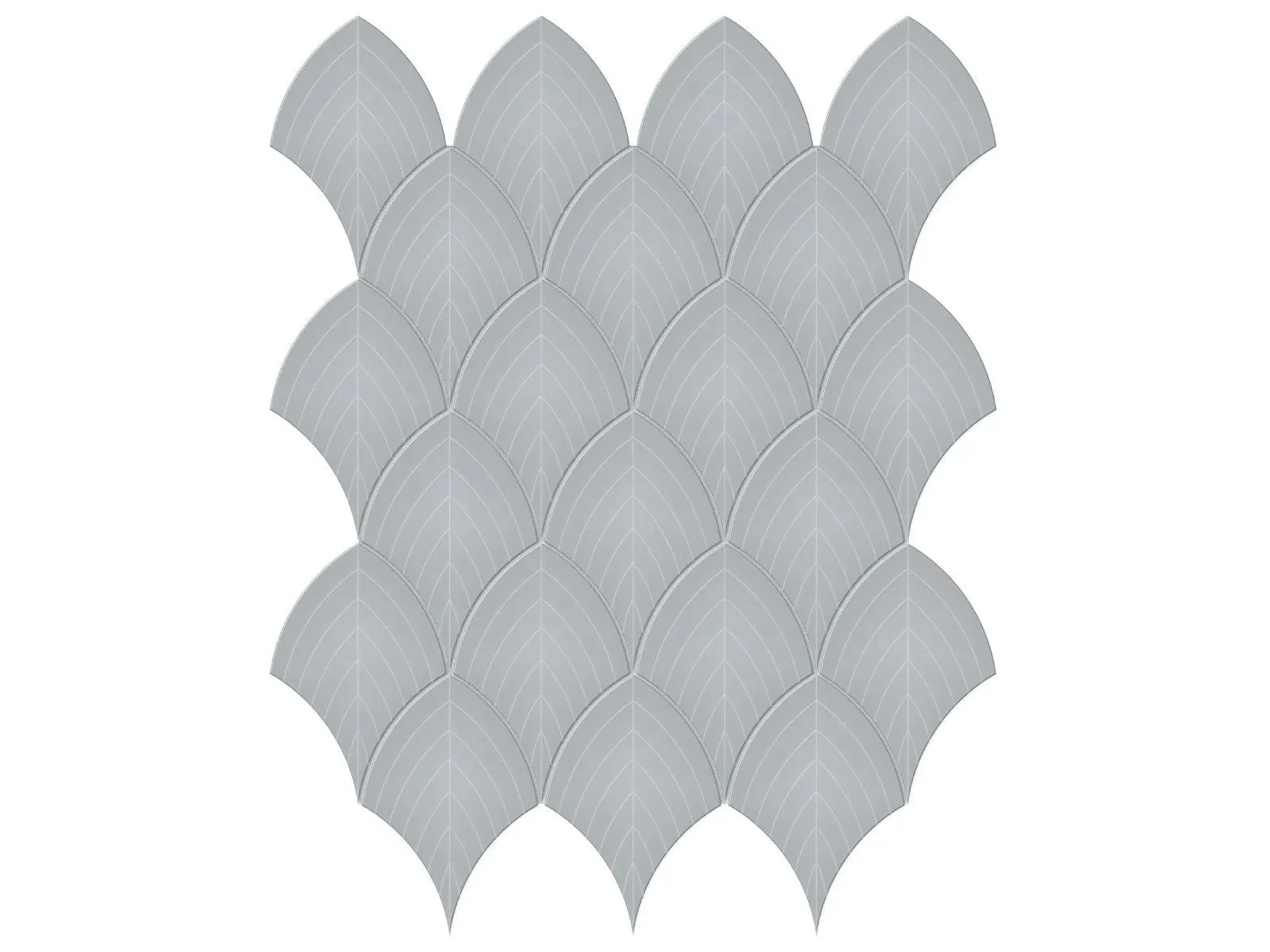 Soho Cloud Blue Glossy 11" x 13" 4501-0518-0 Anatolia Mosaic Tiles