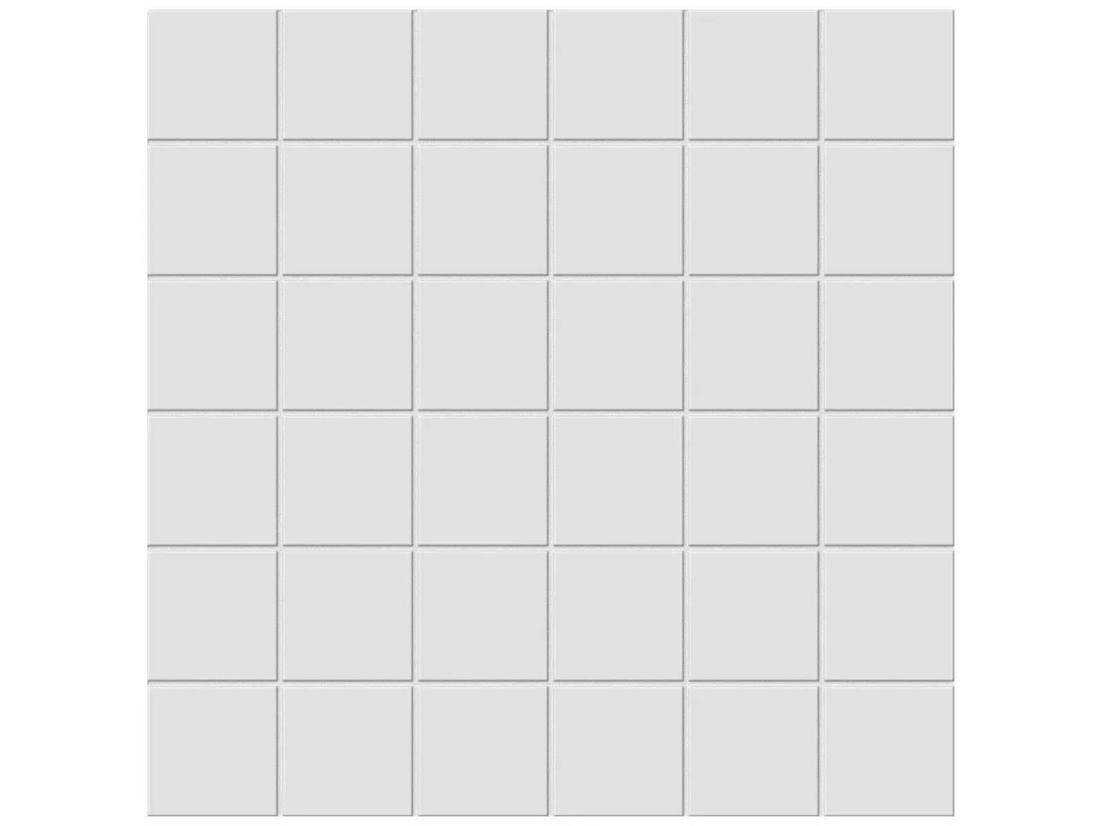 Soho Gallery Grey Matte 12" x 12" 4501-0420-0 Anatolia Square Mosaic Tiles