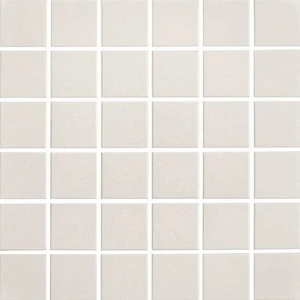  9" Plain Techno White Square Matte 12" x 12" MBU2229 Centura Square Mosaic Tiles 