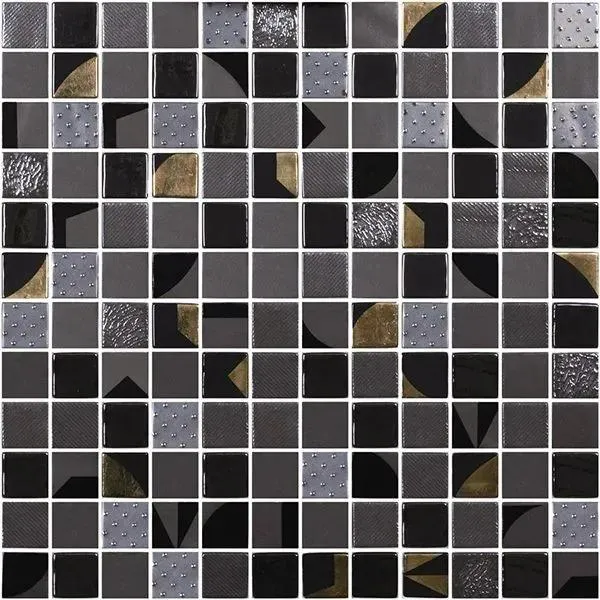 Boreal Phoenix 12" x 12" 2003816 Centura Square Mosaic Tiles