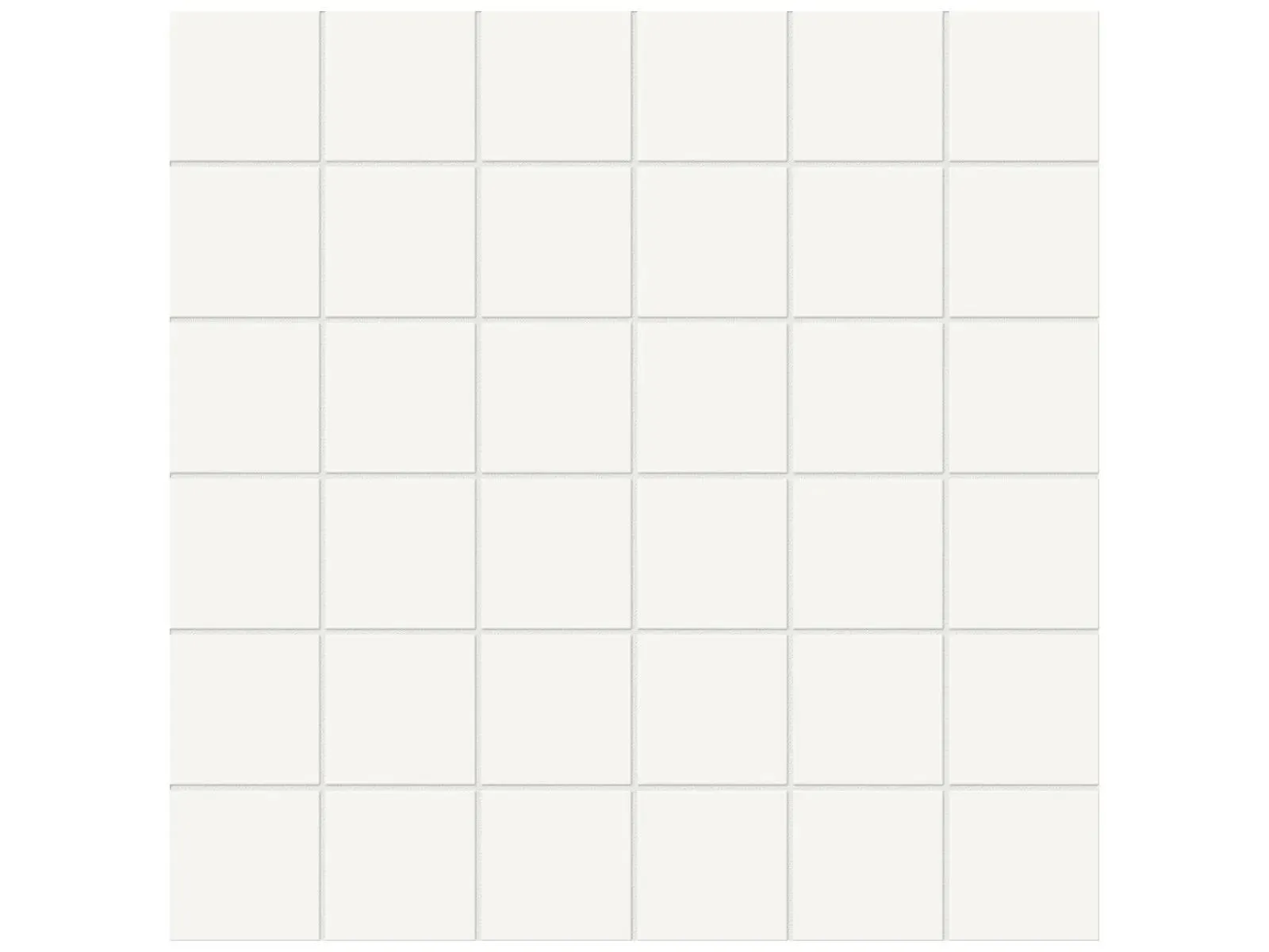 Soho Canvas White Matte 12" x 12" 4501-0274-1 Anatolia Square Mosaic Tiles