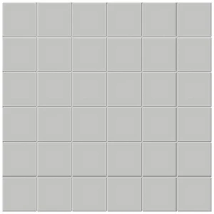 11/5"" X 11/5"", 35" Soho Loft Grey Matte 12" x 12" 4501-0421-0 Anatolia Square Mosaic Tiles