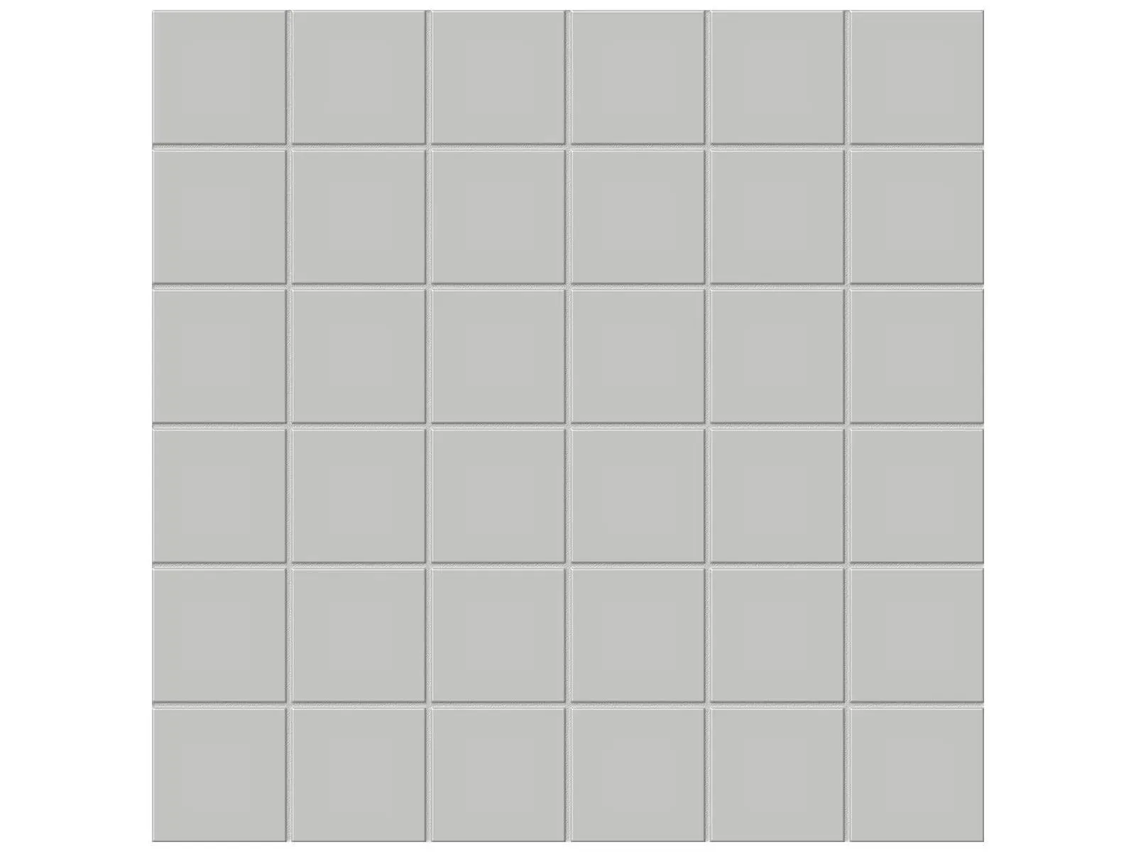 Soho Loft Grey Matte 12" x 12" 4501-0421-0 Anatolia Square Mosaic Tiles