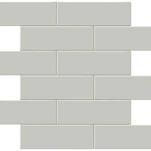 Soho Soft Sage Glossy 12" x 12" 4501-0501-0 Anatolia Rectangle Mosaic Tiles | Floors & Baths Pro's