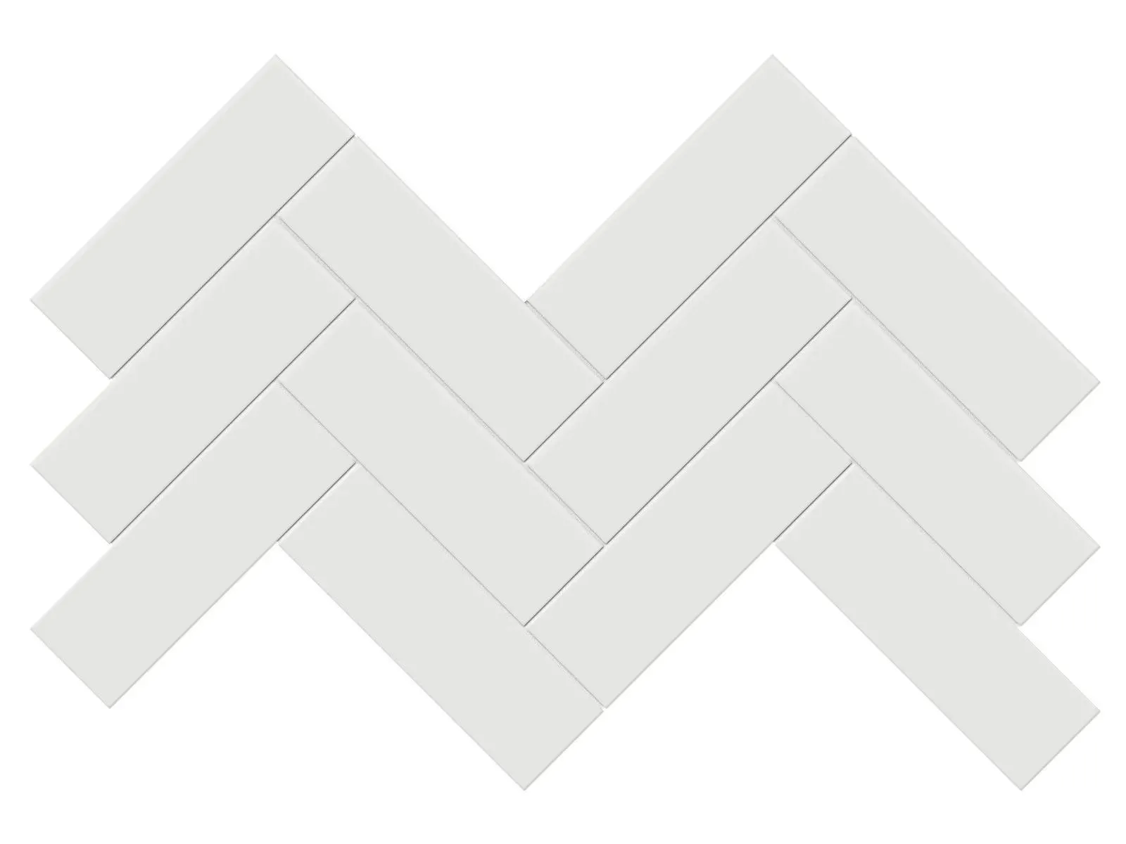 Soho Vintage Grey Matte 8-1/4" x 17" 4501-0529-0 Anatolia Rectangle Mosaic Tiles