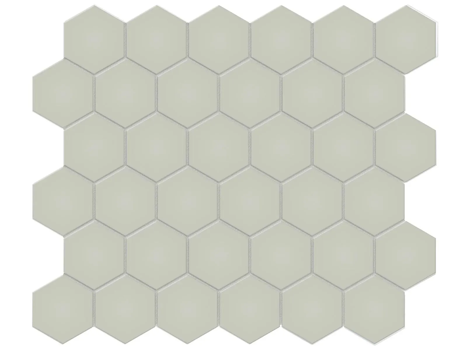 Soho Soft Sage Matte 11" x 12" 4501-0461-0 Anatolia Hexagon Mosaic Tiles