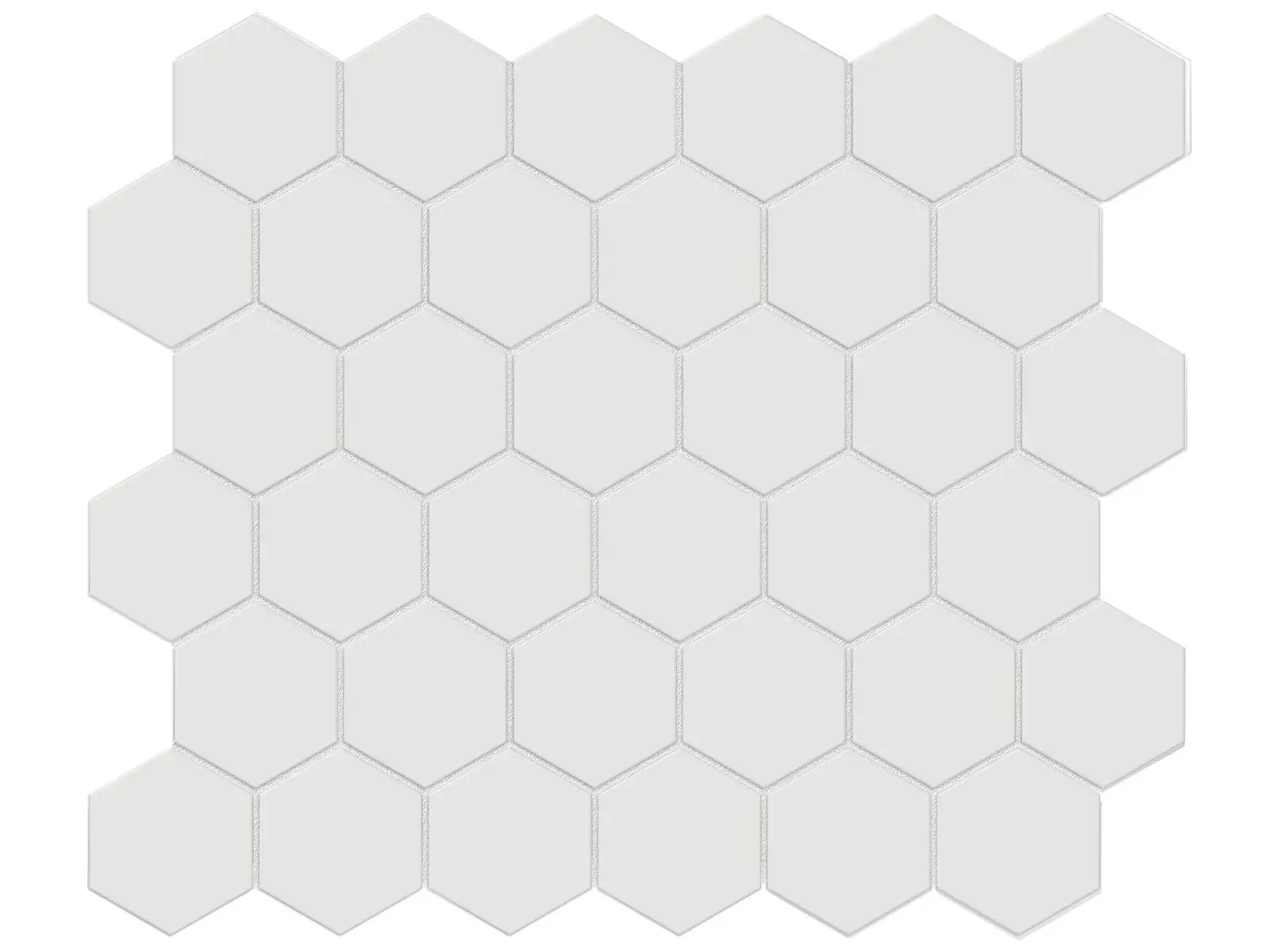 Soho Vintage Grey Matte 11" x 12" 4501-0455-0 Anatolia Hexagon Mosaic Tiles