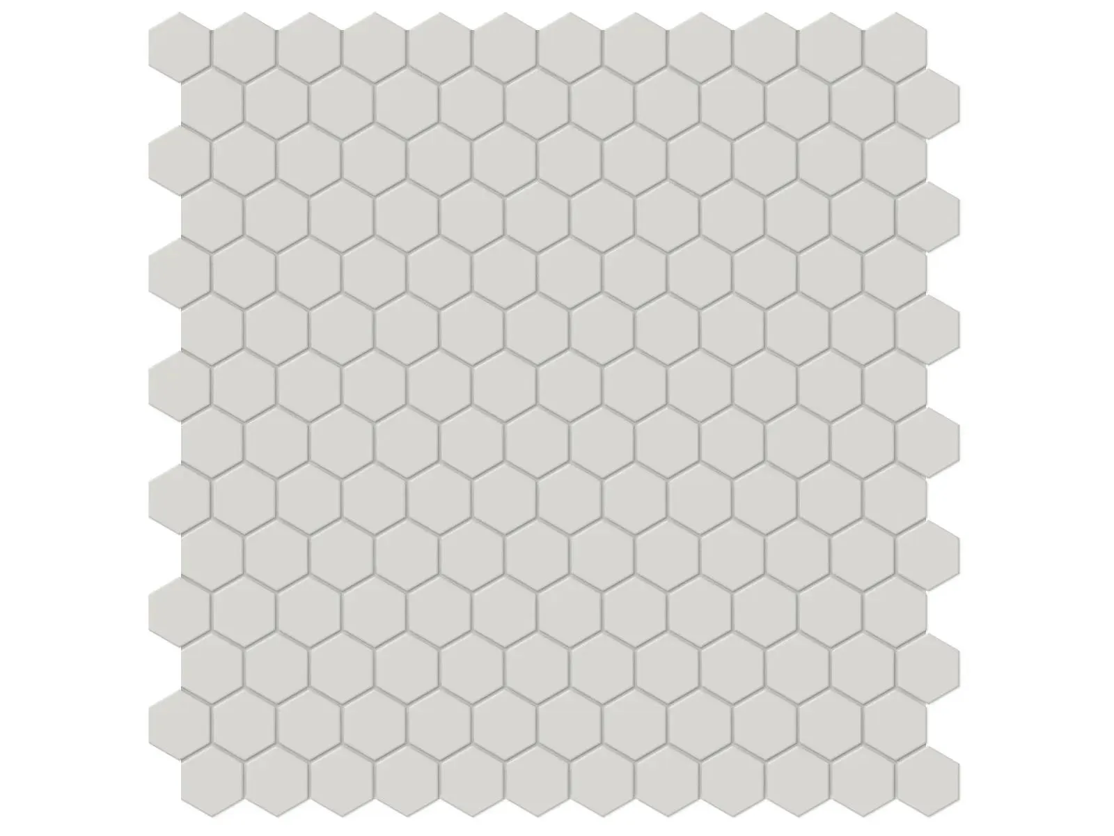 Soho Halo Grey Matte 12" x 12" 4501-0446-0 Anatolia Hexagon Mosaic Tiles