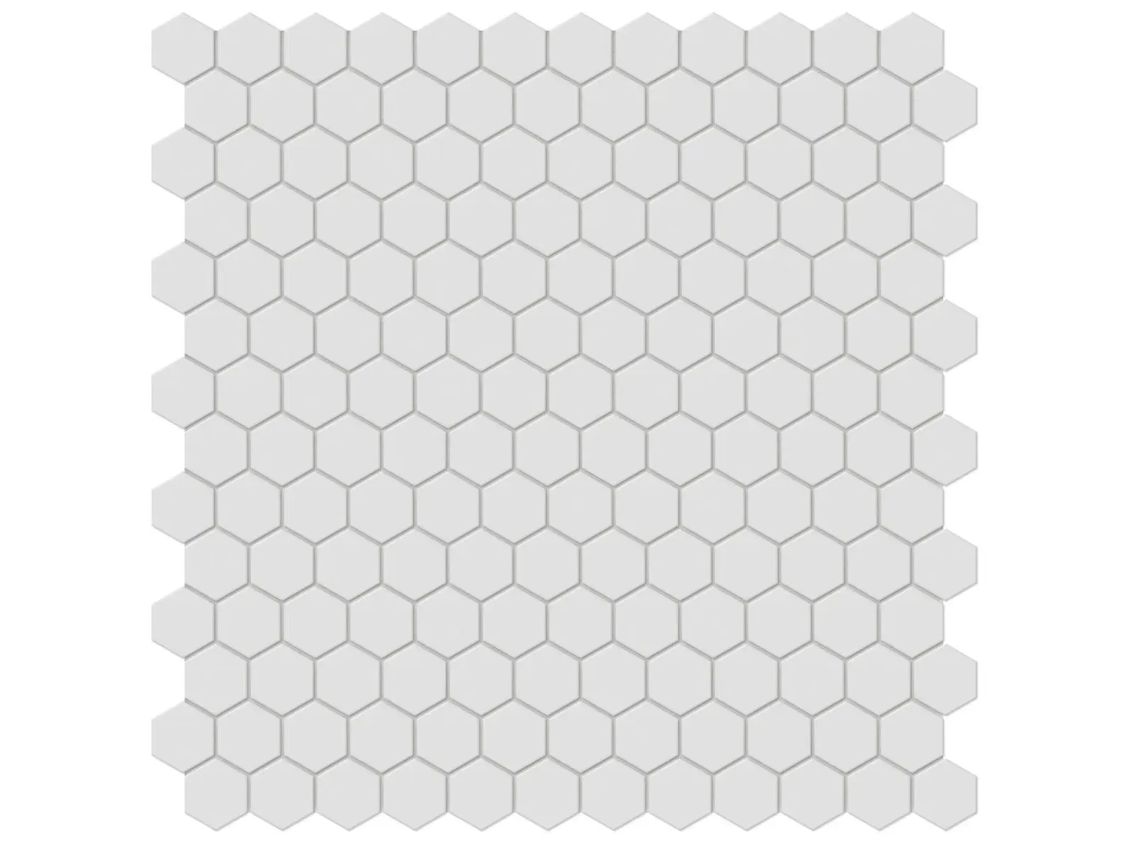 Soho Gallery Grey Matte 12" x 12" 4501-0445-0 Anatolia Hexagon Mosaic Tiles