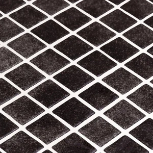 Image 2 of Nieve 25150 Glossy Negro 12-1/4" x 18-3/8" 2000084 Centura Square Mosaic Tiles sold at Floors & Baths Pro's