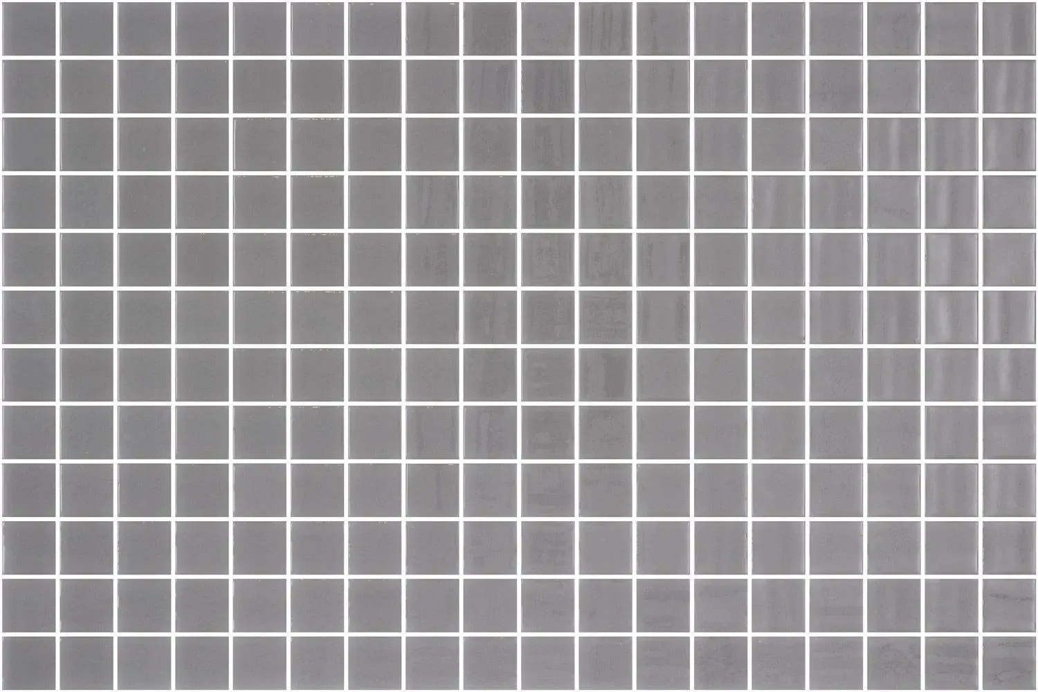 Lisa 25101 Glossy Grey 12-1/4" x 18-3/8" 2000053 Centura Square Mosaic Tiles