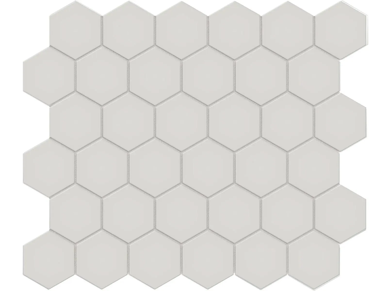 Soho Halo Grey Matte 11" x 12" 4501-0464-0 Anatolia Hexagon Mosaic Tiles