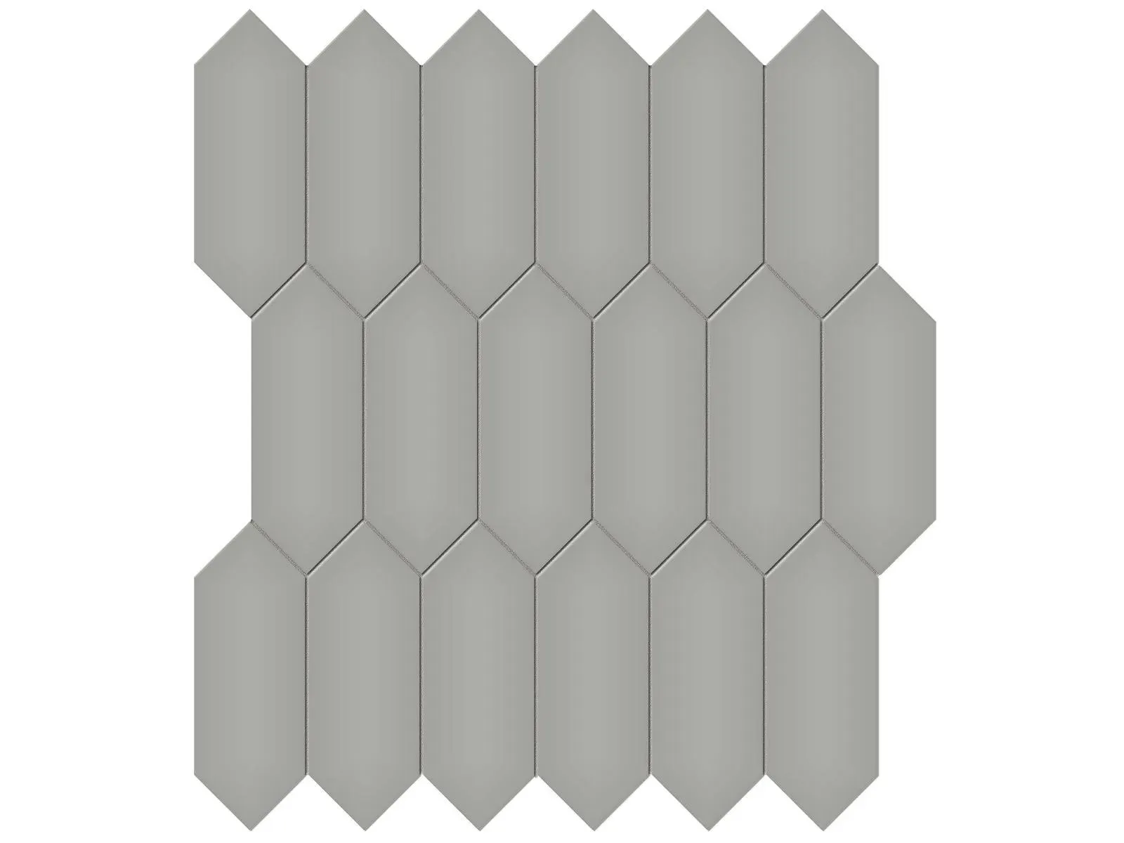 Soho Cement Chic Matte 11" x 13" 4501-0492-0 Anatolia Hexagon Mosaic Tiles