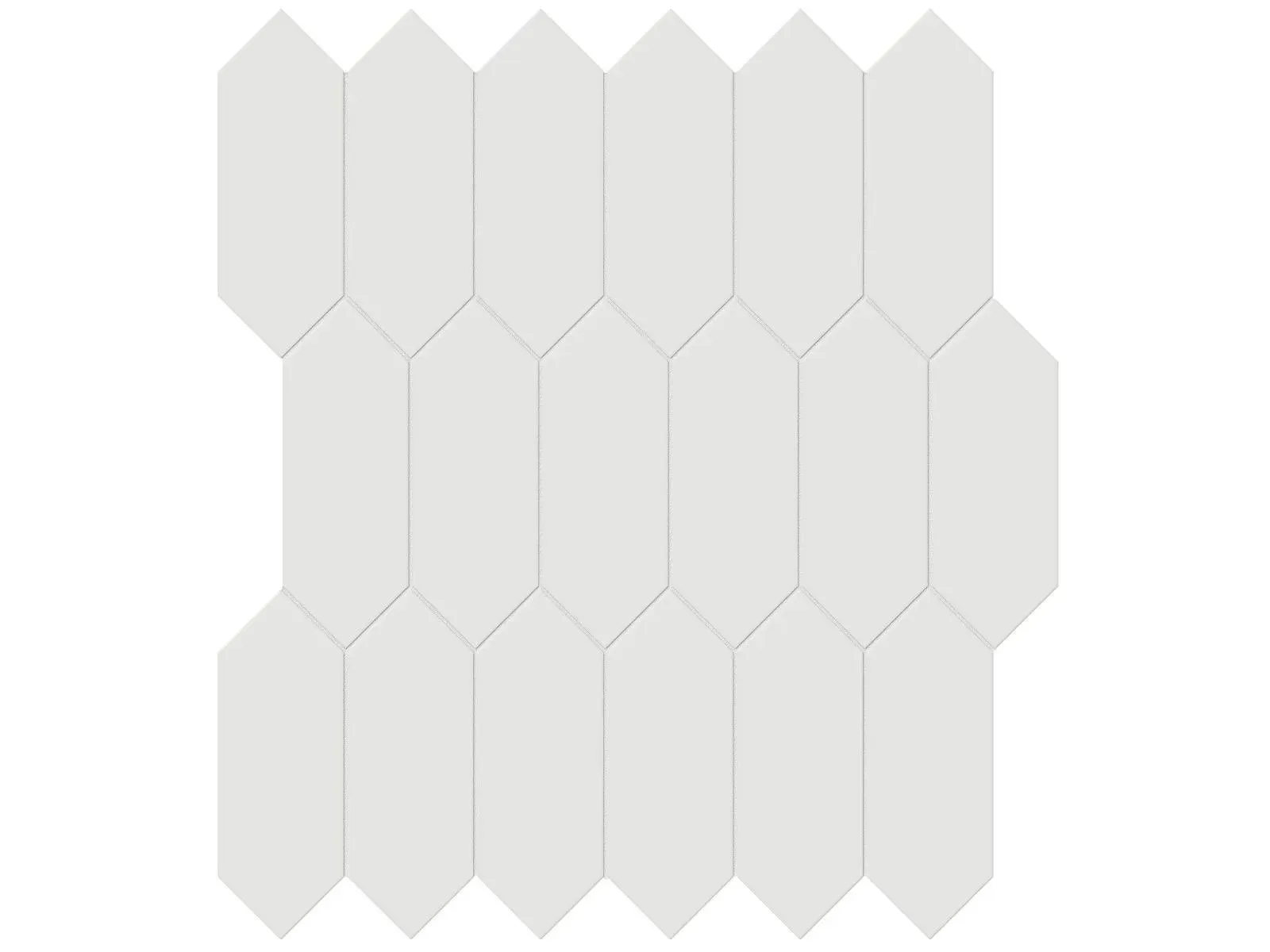 Soho Vintage Grey Matte 11" x 13" 4501-0488-0 Anatolia Hexagon Mosaic Tiles