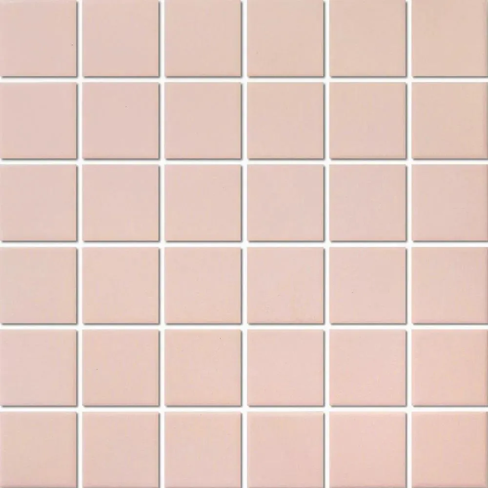 Classic / Techno PInk Matte 12" x 12" HP04021A Centura Square Mosaic Tiles