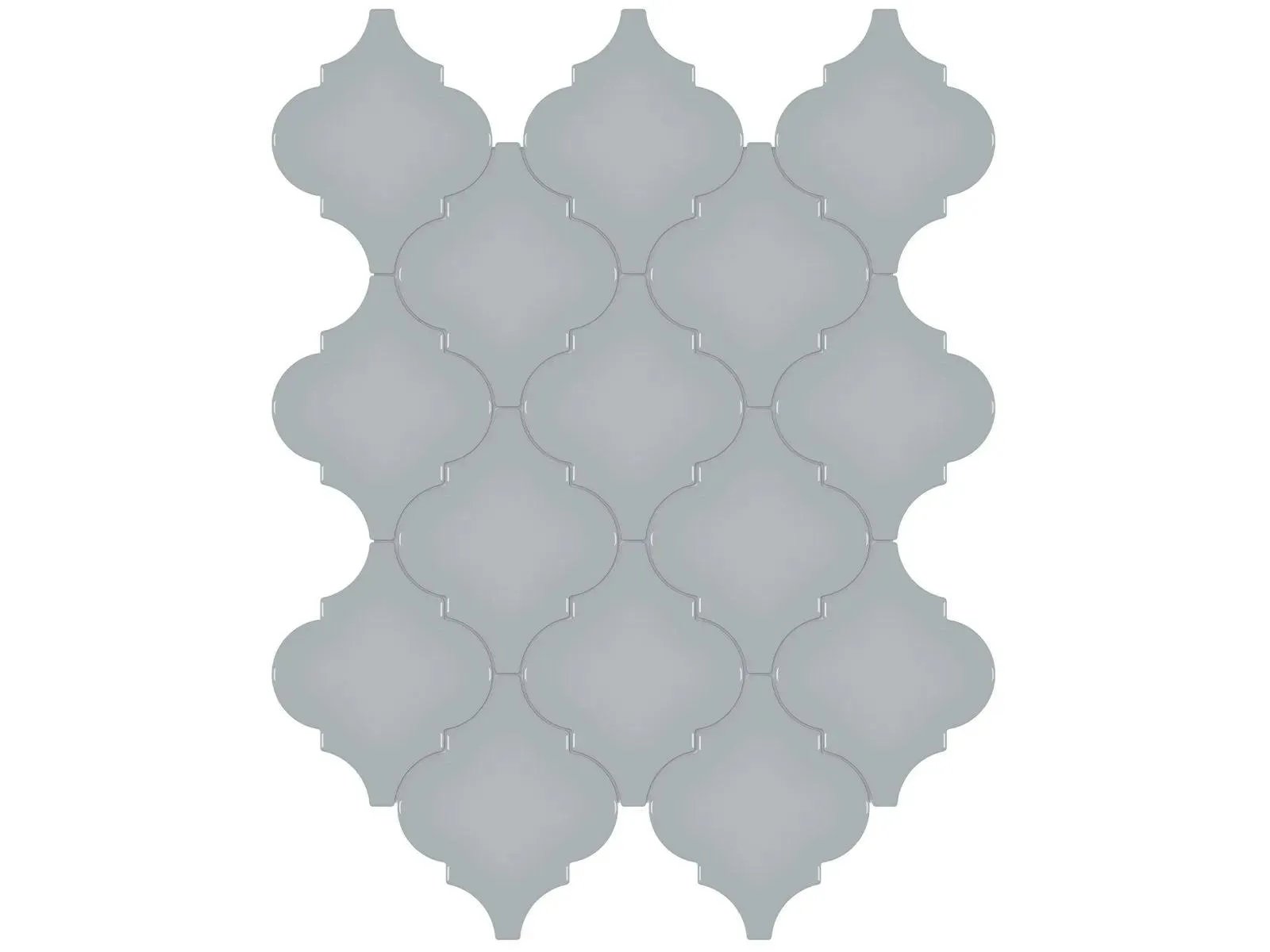 Soho Cloud Blue Glossy 10" x 13" 4501-0479-0 Anatolia Other Mosaic Tiles