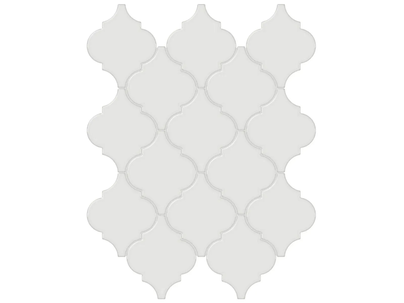 Soho Vintage Grey Glossy 10" x 13" 4501-0474-0 Anatolia Other Mosaic Tiles