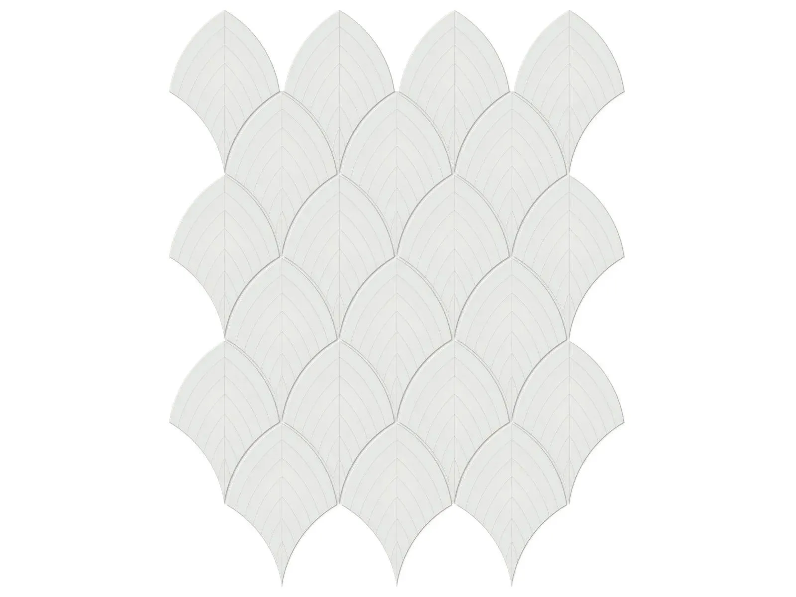 Soho Vintage Grey Glossy 11" x 13" 4501-0513-0 Anatolia Mosaic Tiles