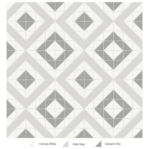 Soho Evening Blend Matte 10" x 10" 4501-0549-0 Anatolia Square Mosaic Tiles | Floors & Baths Pro's