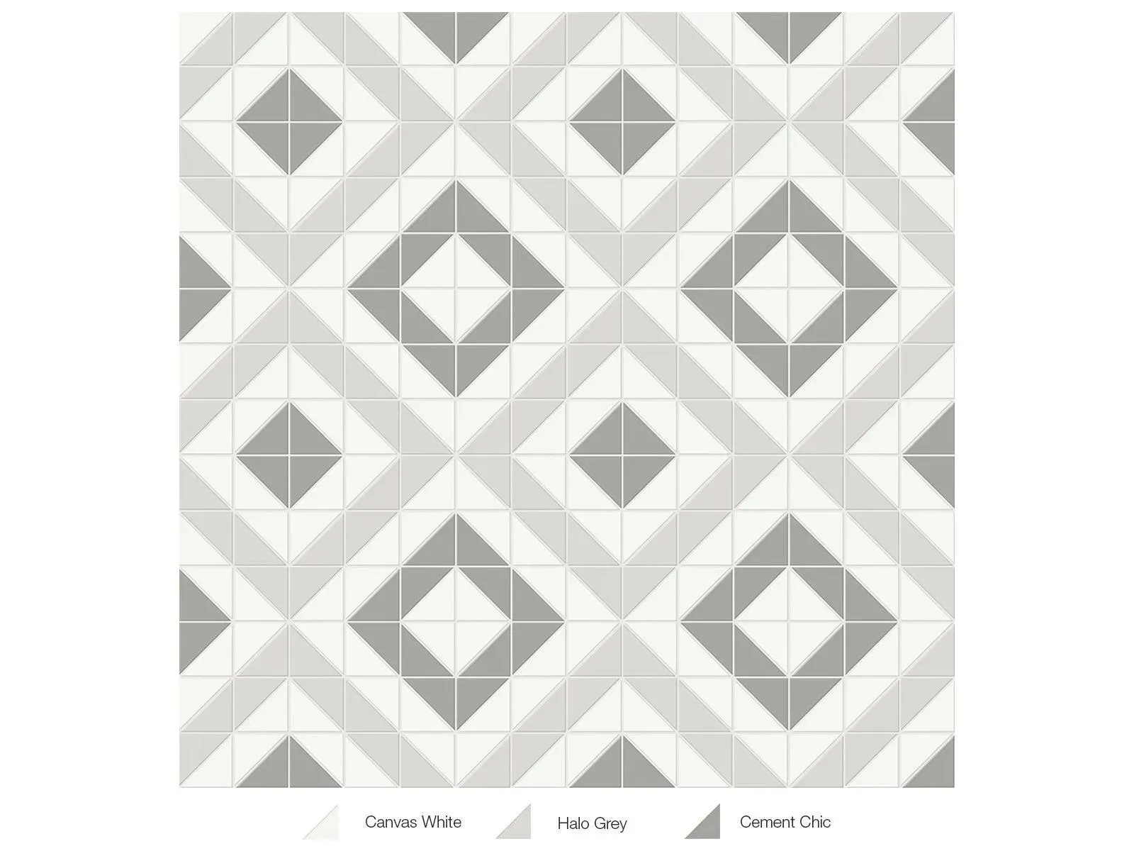 Soho Evening Blend Matte 10" x 10" 4501-0549-0 Anatolia Square Mosaic Tiles