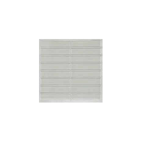 Element Mist Glossy 1-1/2" x 6" 3001-0057-0 Anatolia Rectangle Mosaic Tiles