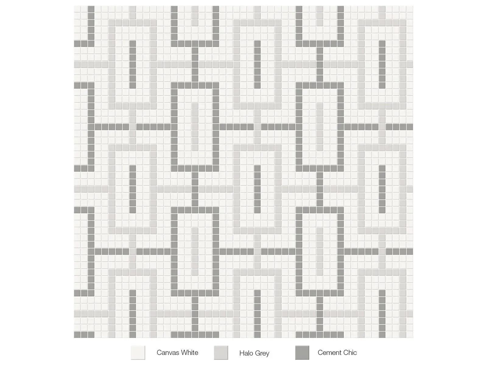Soho Evening Blend Matte 11" x 11" 4501-0544-0 Anatolia Square Mosaic Tiles