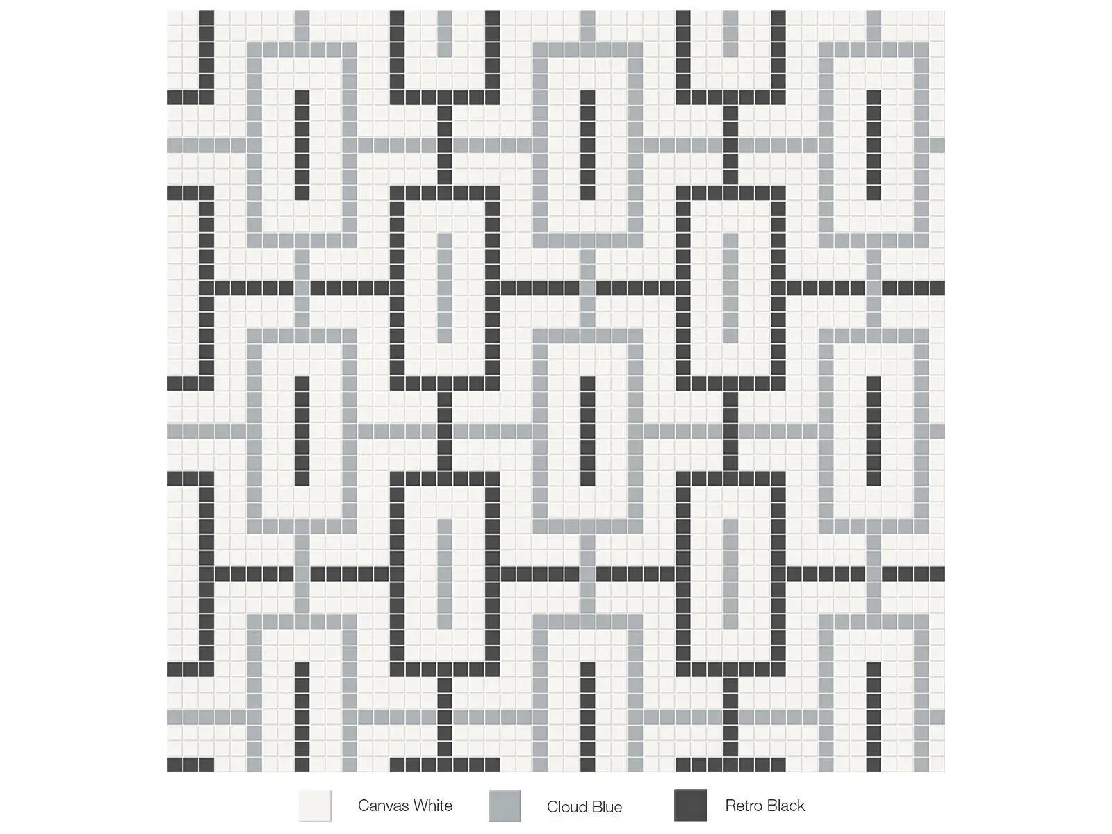 Soho Dawn Blend Matte 11" x 11" 4501-0546-0 Anatolia Square Mosaic Tiles