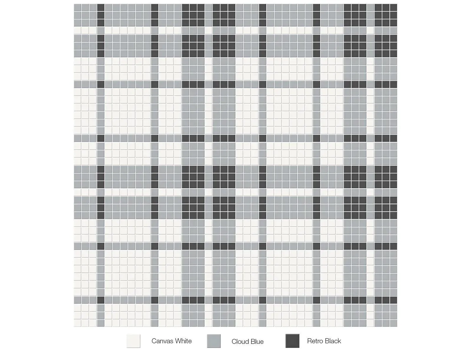 Soho Dawn Blend Matte 13" x 13" 4501-0541-0 Anatolia Square Mosaic Tiles