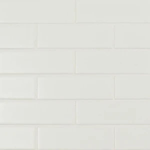  Retro Brick Retro Brick White-Cool Matte 11" x 14-1/2" SMOT-PT-RETBIA-2X6 MSI Surfaces Rectangle Mosaic Tiles 
