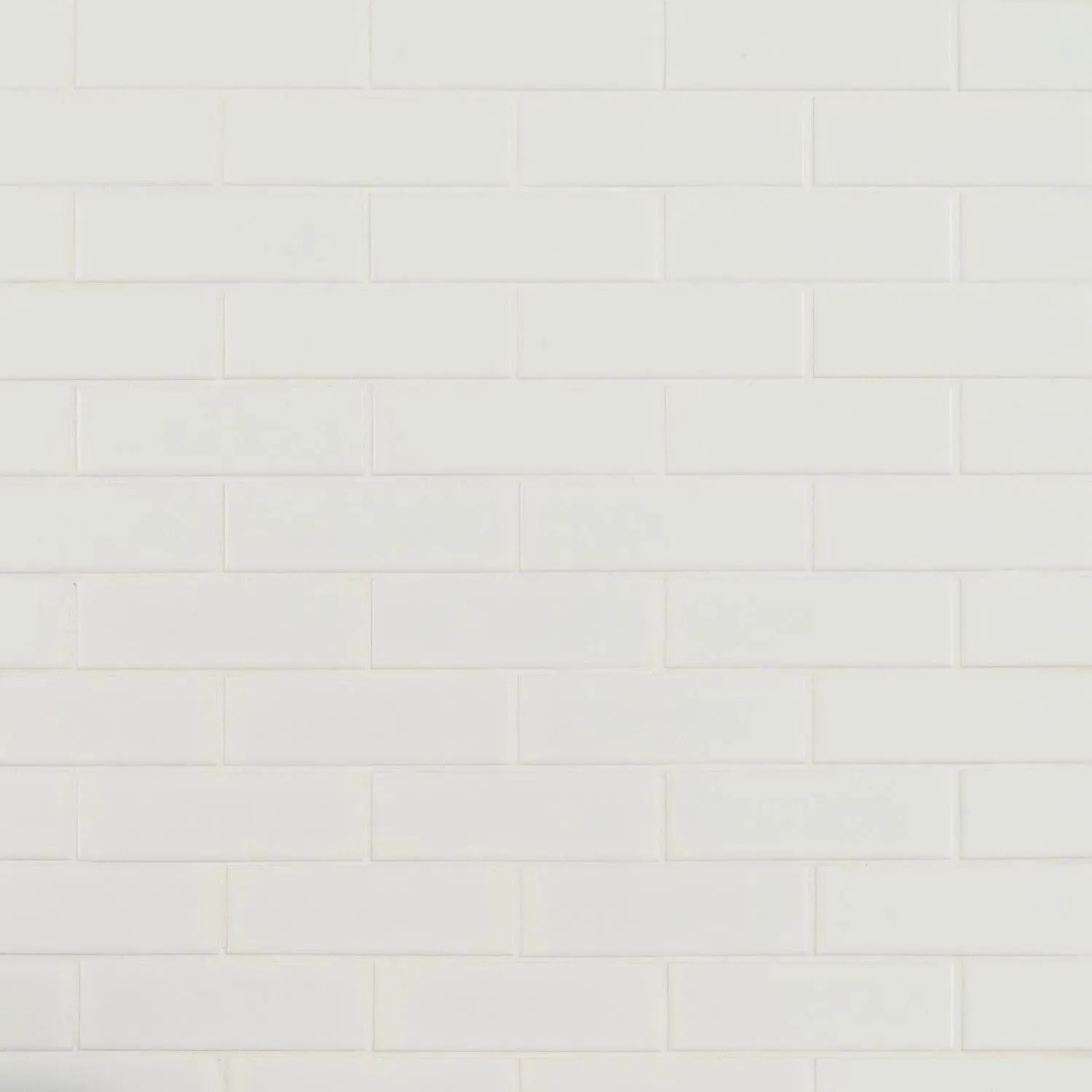 Retro Brick White-Cool Matte 11" x 14-1/2" SMOT-PT-RETBIA-2X6 MSI Surfaces Rectangle Mosaic Tiles