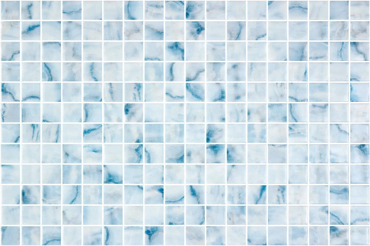 Vanguard Shiny Maureen 12-3/16" x 18-3/32" 2004786 Centura Square Mosaic Tiles