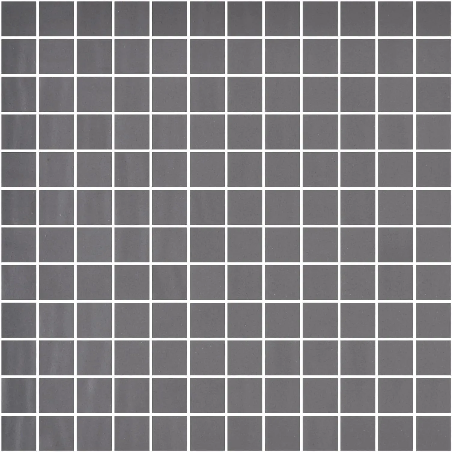 NatureGlass Matte Dark Grey 12-1/4" x 12-1/4" 2003472 Centura Square Mosaic Tiles