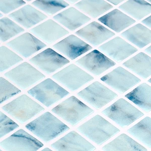 Image 3 of Vanguard Shiny Maureen 12-3/16" x 18-3/32" 2004786 Centura Square Mosaic Tiles sold at Floors & Baths Pro's