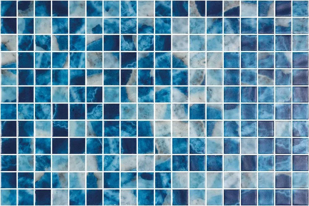 Vanguard Saona Glossy 12" x 18" 2004787 Centura Rectangle Mosaic Tiles