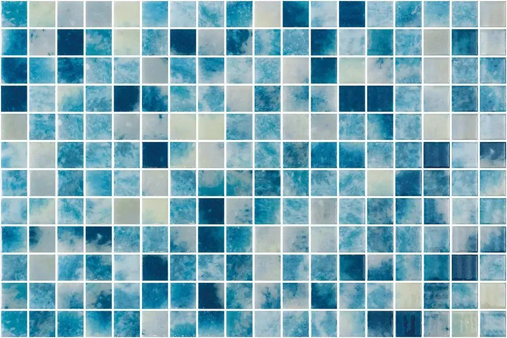 Vanguard Bluestone blend Glossy 12" x 18" 2003249 Centura Rectangle Mosaic Tiles