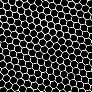 Image 3 of Retro Nero Black Hexagon Glossy 10-1/2" x 12" SMOT-PT-RETNERO-1HEXG MSI Surfaces Hexagon Mosaic Tiles sold at Floors & Baths Pro's