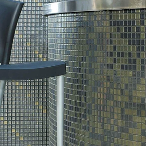Image 2 of Titanio Etna 12-3/16" x 18-3/32" TI2000118 Centura Square Mosaic Tiles sold at Floors & Baths Pro's