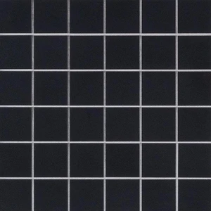 Domino Black Matte 12" x 12" SMOT-PT-RETNERO-2X2M MSI Surfaces Square Mosaic Tiles | Floors & Baths Pro's