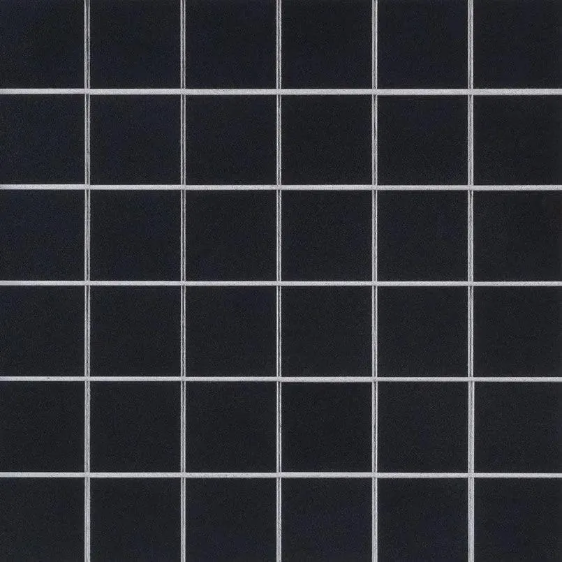 Domino Black Matte 12" x 12" SMOT-PT-RETNERO-2X2M MSI Surfaces Square Mosaic Tiles