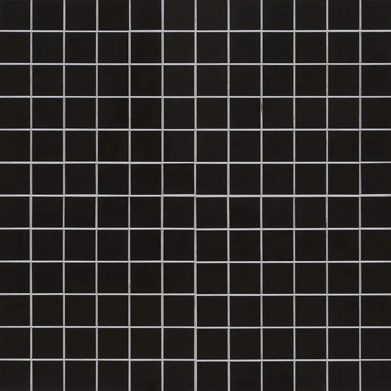 Domino Black Glossy 12" x 12" SMOT-PT-RETNERO-2X2G MSI Surfaces Square Mosaic Tiles