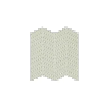 Chevron Element Sand Glossy 12" x 12" 3001-0069-0 Anatolia Rectangle Mosaic Tiles